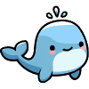 Baleine - design mignon et doux