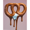 Melting Ice Pretzel