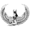 Egyptian Drawing Goddess Isis Egypt