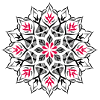 Dotwork Mandala-Design