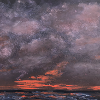 Lila Wolken