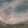 Abstrakter Himmel rosa