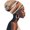 african woman