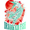 Dragon Koi Fish
