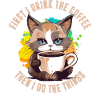 First I drink the coffee