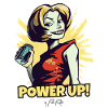 The Power-Up Energy Drink Girl