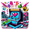 Pixel Art Arcade Game