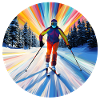 Skiers on the slopes