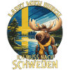 Schweden - lasst mich durch - Elch