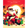 Tropischer Weihnachtsmann.