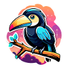 Toucan Bird Illustration