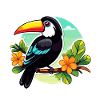 Toucan Bird Illustration