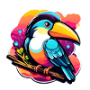 Toucan Bird Illustration