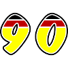 90 Number Symbol Germany