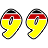99 Symbole numérique Allemagne