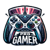 Pro Gamer - Controller Illustration