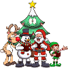 Christmas Characters Singing