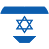 Israel heart flag
