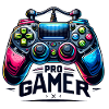 Pro Gamer - Controller Illustration