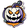 Pumpkin Halloween Drawing
