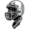 American Football Skull