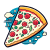 Pizza Slice Drawing