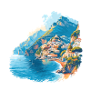 Picturesque Amalfi Coast
