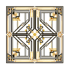 Golden Art Deco Spell