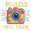 Pixels Tell Tales - Camera Illustration