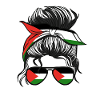 Palestine Drapeau Palestinien Filles Palestiniennes