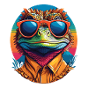 Frilled Neck Lizard