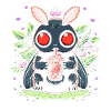 Mothman Bubble Tea
