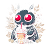 Mothman Bubble Tea