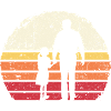 Sunset Walk Silhouette