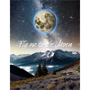 Fantastic Landscape and Moon