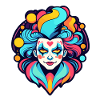 Clown Drawing