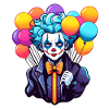 Clown Drawing