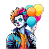 Clown Drawing
