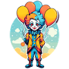 Clown Drawing