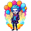 Clown Drawing