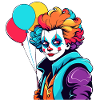 Clown Drawing