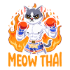 Mewo Thai Cat Funny Quote