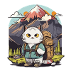 The Feline Hiker
