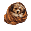 Cute dog puppy Havanese
