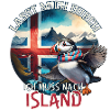 Island - lasst mich durch - Papageientaucher