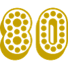80. 80 ANNI. 80° ANNIVERSARIO. 80° COMPLEANNO.