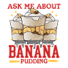 Bananen Pudding Bananenpudding Geschenk