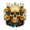 Skull Garden Rings