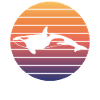 Killer Whale Silhouette Sunset