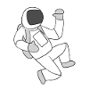 Astronaut Motif
